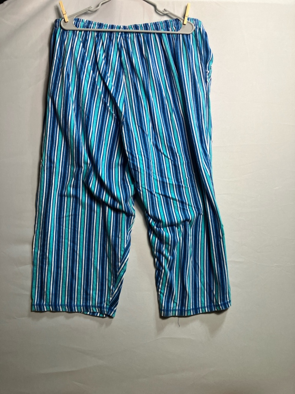 Comfortable Blue V-Neck Pajama Set - Casual Sleepwear - Picture 9 of 15